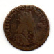 FRANCE, 1 Liard, Copper, Year 1655-C, KM # 192.4 - 1643-1715 Louis XIV Le Grand