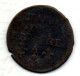 FRANCE, 1 Liard, Copper, Year 1655-A, KM # 192.1 - 1643-1715 Luis XIV El Rey Sol