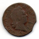 FRANCE, 1 Sol, Copper, Year 1773-A, KM # 10.1 - 1715-1774 Louis  XV The Well-Beloved