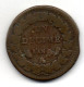 FRANCE, 1 Decime, Copper, Year L' An 5-A, KM # C132.1 - 1792-1804 1ère République (An I – An XII)