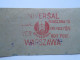 D200441 Red Meter Cut - EMA - Freistempel    Poland Polska  1970 - Universal Warszawa - Frankeermachines (EMA)