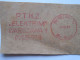 D200442  Red Meter Cut - EMA - Freistempel    Poland Polska  1967  P.T.H.Z. Elektrim  Warszawa  -Electro - Franking Machines (EMA)