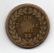 FRANCE, 1 Decime, Copper, Year 1815-BB, KM # 701 - Other & Unclassified