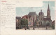N°83 Sur CP Expédié De Verviers (1901)  Vers Bruxelles + Griffe à L'origine MORESNET - Sur Cpa Aachen - Balkenstempel: Bahnpoststempel