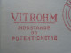 D200476   Red  Meter Stamp Cut- EMA - Freistempel  - Denmark -Danmark -  1970 Kobenhavn - VITROHM -Electro - Franking Machines (EMA)