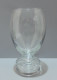 Delcampe - -JOLI GRAND VASE MODERNISTE En VERRE Joli Pied à 3 Renflements CREUX XXe    E - Verre & Cristal