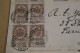 Superbe Envoi Belgique-London,9 Timbres 1899,magnifiques Oblitérations,pour Collection - 1894-1896 Exhibitions