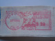 D200522  Red  Meter Stamp  Cut -EMA - Freistempel-  1981 USA  San Diego California - Autres & Non Classés