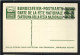 SUISSE Ca.1914: CP Entier De 5c De La Fête Nationale Suisse, Surchargée "ENTWERTET  ANNULE  ANNULATO", Neuve - Entiers Postaux