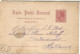 VALENCIA A DORDRECHT HOLANDA 1885 ENTERO POSTAL ALFONSO XII - Storia Postale