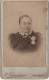 Latvia Wolmar Valmiera, Small Visit Cabinet Card - Lettonie