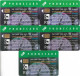 S. Africa - Telkom - Olympic Sports Team Complete Set Of 5 Cards, Chip Siemens S35, 1996, 10R, Used - South Africa