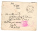 Aden - November 6, 1939 Aden Double Censor Cover Readdressed To England - Aden (1854-1963)