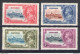 1935 Bahamas, Stanley Gibbons N. 141/44, Silver Jubilee, 4 Valori, MH* - Autres & Non Classés