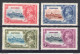 1935 Bahamas, Stanley Gibbons N. 141/44, Silver Jubilee, 4 Valori, MH* - Otros & Sin Clasificación