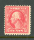 -USA-1915-"Washington" MH (*) - Nuevos