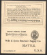 UY3 UPSS MR5 Sep.5b Postal Card With Reply Seattle WA To New Denver Canada 1902 - ...-1900