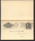 UY4 Postal Card With Reply Hartford CT 1908 - 1901-20