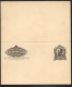UY4 Postal Card With Reply Mint Unfolded Vf 1904 Cat. $90.00 - 1901-20