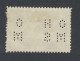 Canada OHMS Perf-in Stamp; #O262-$1.00 WW2 Battleship Guide Value = $60.00 - Perforiert/Gezähnt