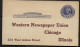 UY5r Reply Card Preprinted PLATEFLAWS Chicago IL 1912 - 1901-20