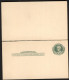 UY6 Sep1 Postal Card With Reply Separated Mint 1911 Cat. $42.50 - 1901-20