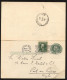 UY6 Sep.2 Postal Card With Reply New York NY To Port Au Prince HAITI 1912 - 1901-20