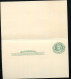 UY6 Sep.3 Postal Card With Reply Mint 1913 Cat. $175.00 - 1901-20