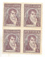 ARGENTINA YEAR 1935 MANUEL BELGRANO INDEPENDENCE LEADER HISTORY BLOCK - Nuevos