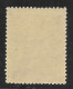 ARGENTINA YEAR 1935 PRESIDENT SARMIENTO  1C BROWN  BLOCK STRIPED GUM MH - Unused Stamps