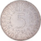 Monnaie, République Fédérale Allemande, 5 Mark, 1956, Stuttgart, TTB, Argent - 5 Mark