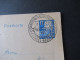 SBZ / DDR Ganzsache Sonderstempel 11.8.1949 Wittenberge (BZ Potsdam) Aus Dem Bedarf Mit Viel Text / Inhalt - Lettres & Documents