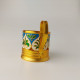 Vintage Soviet Podstakannik Tea Cup Holder USSR Enamel #5458 - Cups