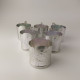 Vintage Soviet Russian Set Of 6 Podstakannik Tea Cup Holders USSR Ural #5459 - Tassen