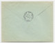 BLASON 3FR+5FR +12FR SURTAXE LETTRE LIMOGES 22.3.1955 POSTE RESTANTE PAYEE PAR EXPEDITEUR AU TARIF - 1941-66 Wapenschilden