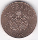 Monaco 10 Francs 1976 Rainier III , En Cupro Nickel Alu - 1960-2001 Neue Francs