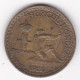 Monaco. Bon Pour 1 Franc 1924 Poissy. LOUIS II. Bronze-aluminium - 1922-1949 Louis II.