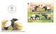 VIETNAM - 2 FDC WWF 1995 MINISHEET - TAPIR / 4208 - Vietnam