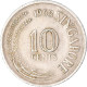 Monnaie, Singapour, 10 Cents, 1968 - Singapur