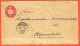 SUISSE . ENTIER POSTALE . MONTREUX .21.4.1877. TURGI .21.4.1877. ZURZACH .22.4.1877. FISIBACH .23.4.1877. - Entiers Postaux