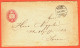 SUISSE . ENTIER POSTALE .10Cts KARMIN . 2xCACHETS . BIENNE .25.91874. Pour . BERN .25.9.1874. - Entiers Postaux