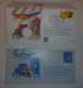 N°2550 NUMISLETTER - 500 ANS DE POSTE EUROPEENNE   9-6-2001 , Voir Les 3 Scans ! - Numisletters