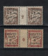 Grand - Liban _ 2 Millésimes Taxe _1922 N°5 +6 A - Timbres-taxe