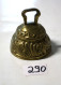 C290 Ancienne Cloche En Bronze - Laiton - Antique éléphant - Bells