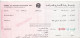 UAE DUBAI 1995 CHECK CHEQUE SPECIMEN ANSARI EXCHANGE CO. VF PIN HOLS WITH FOLDER - United Arab Emirates