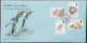 King Penguin Birds, Bird, Seagulls, Rockhopper Penguins, Antarctic Tern, Animal Fauna South Georgia Complete Set X3 FDC - Pinguïns & Vetganzen