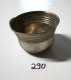 C290 Ancien Coupole En Métal - Tasse - Silverware