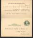 UY7 Sep.1 Postal Card With Reply Detroit MI 1925 - 1901-20