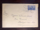L’OCEANIE  NOUVELLE CALEDONIE NEW CALEDONIA OCEANIA TRAVELLED COVER LETTER TO FRANCE 1939 YEAR CURIE HEALTH MEDICINE - Cartas & Documentos