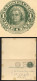 UY7 Sep.4 Postal Card With Reply Used San Francisco CA 1950 PLATE FLAW - 1901-20